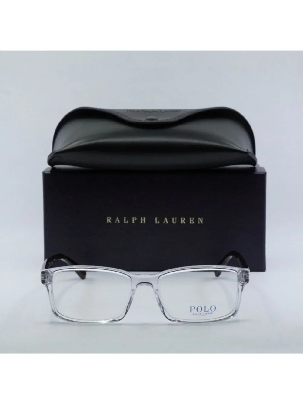 Polo Ralph Lauren PH2123 5331 Rectangle Eyeglasses 58mm - Crystal / Havana
